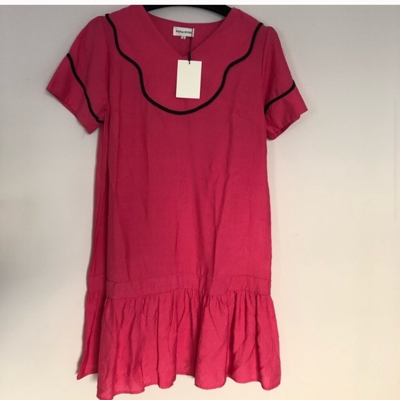 ModCloth Pepaloves Pink Mini Dress Size Small - Picture 3 of 8